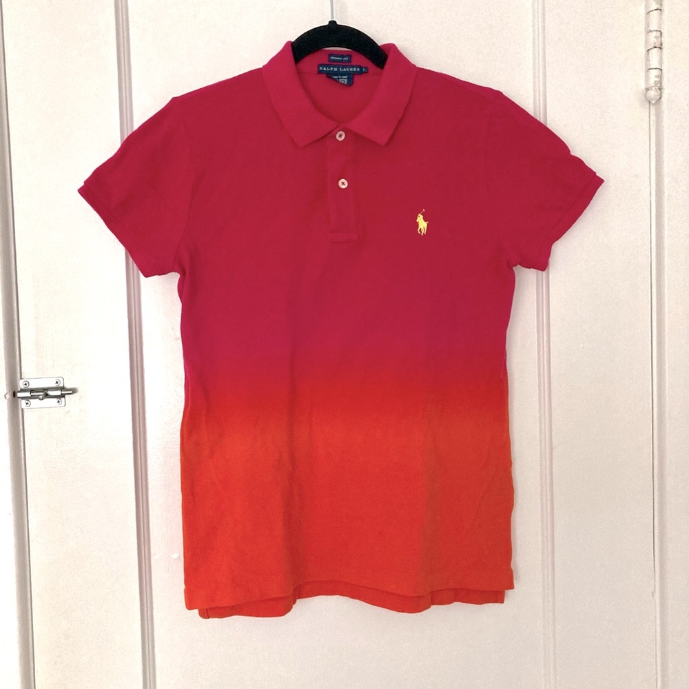 Smoking Hot Ombré Polo Shirt!